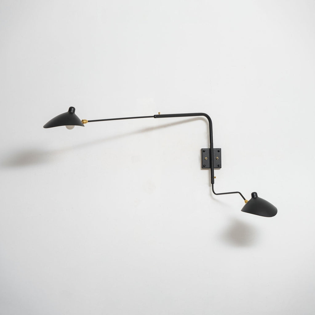 Mouille-Inspired Sculptural Wall Light, Hardwired Wall Sconce, detail 5