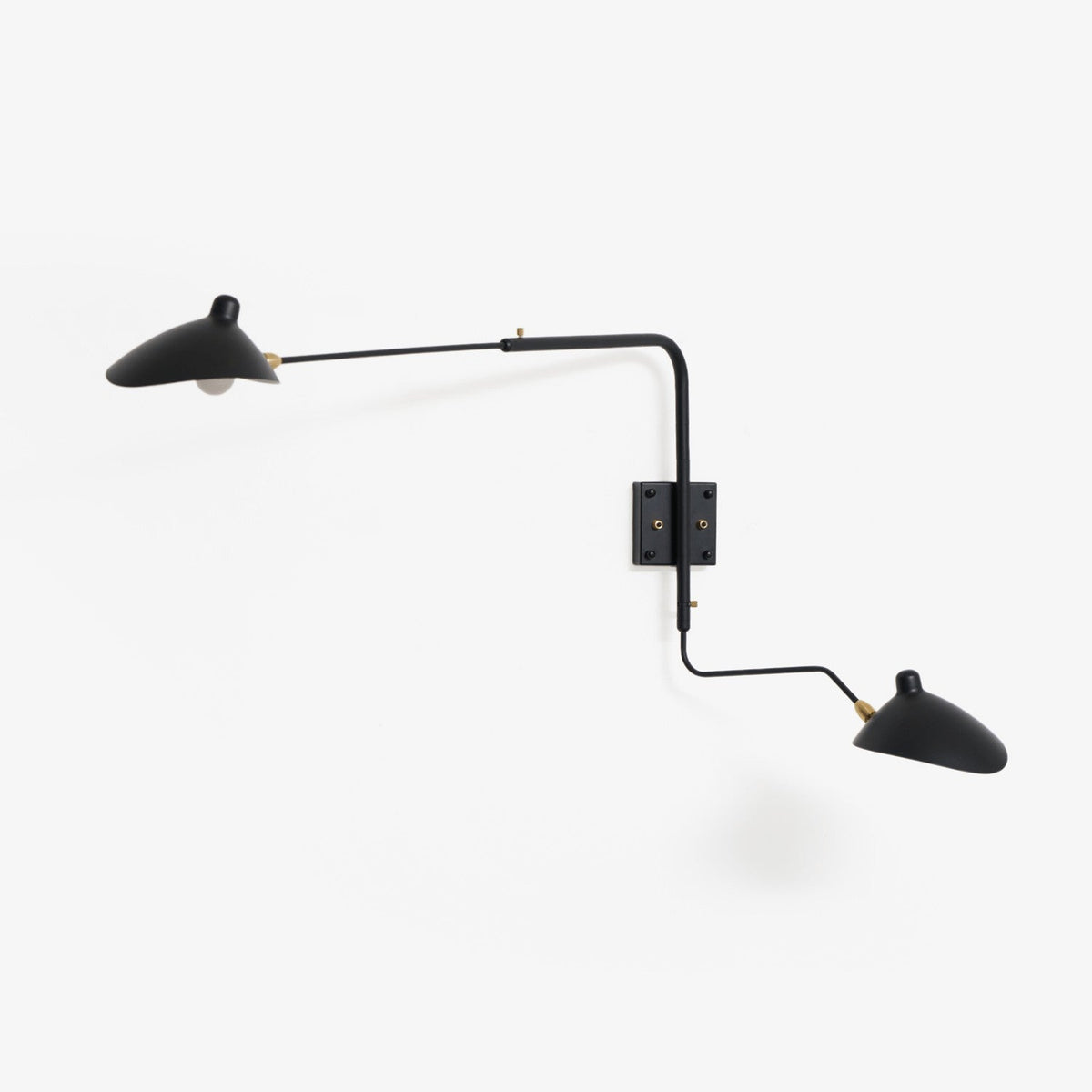 Mouille-Inspired Sculptural Wall Light, Hardwired Wall Sconce, detail 6