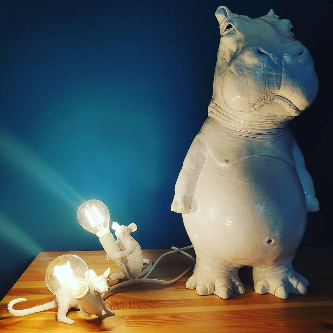 Mouse Table Lamp, Bedside Table Lamp, detail 13