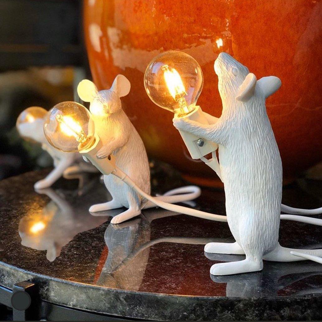 Mouse Table Lamp, Bedside Table Lamp, detail 2