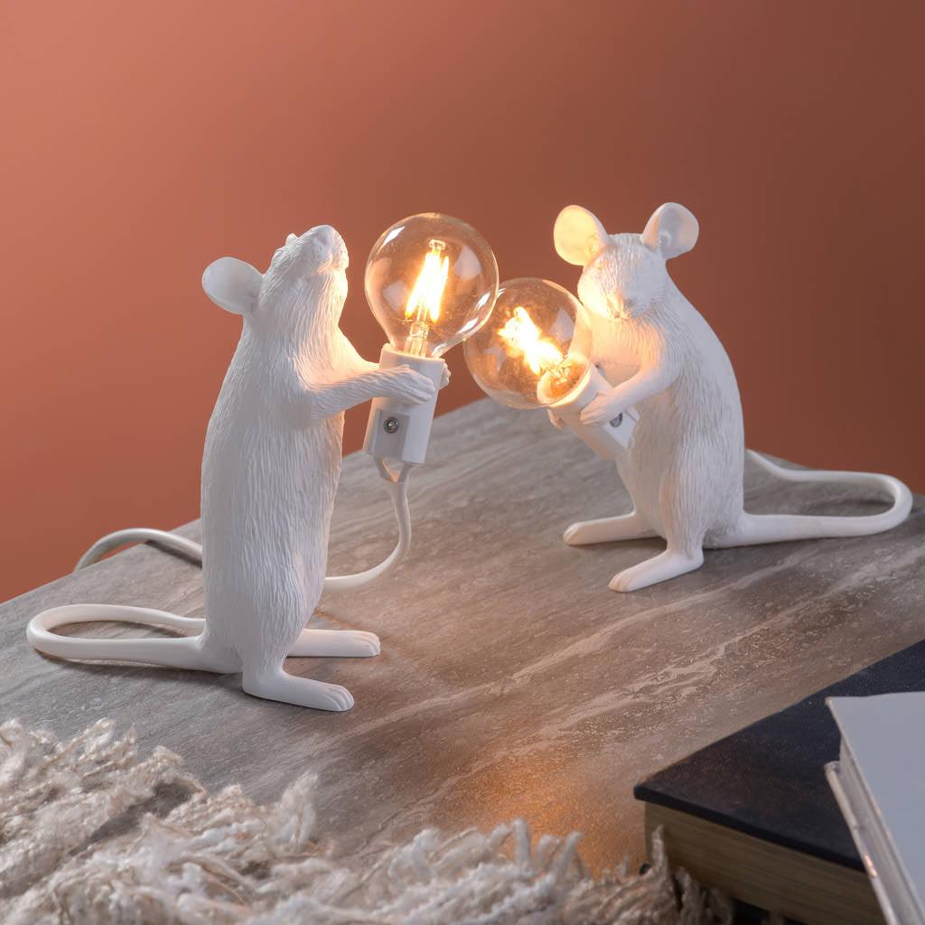 Mouse Table Lamp, Bedside Table Lamp, detail 3