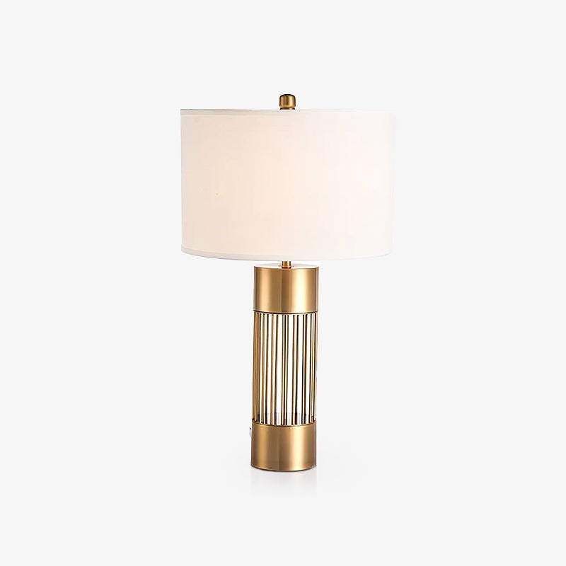 Nettle Hollow Metal Table Light, Bedside Table Lamp, detail 4