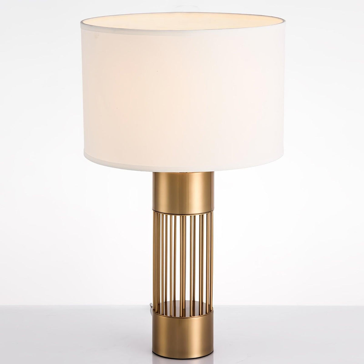 Nettle Hollow Metal Table Light, Bedside Table Lamp, detail 10