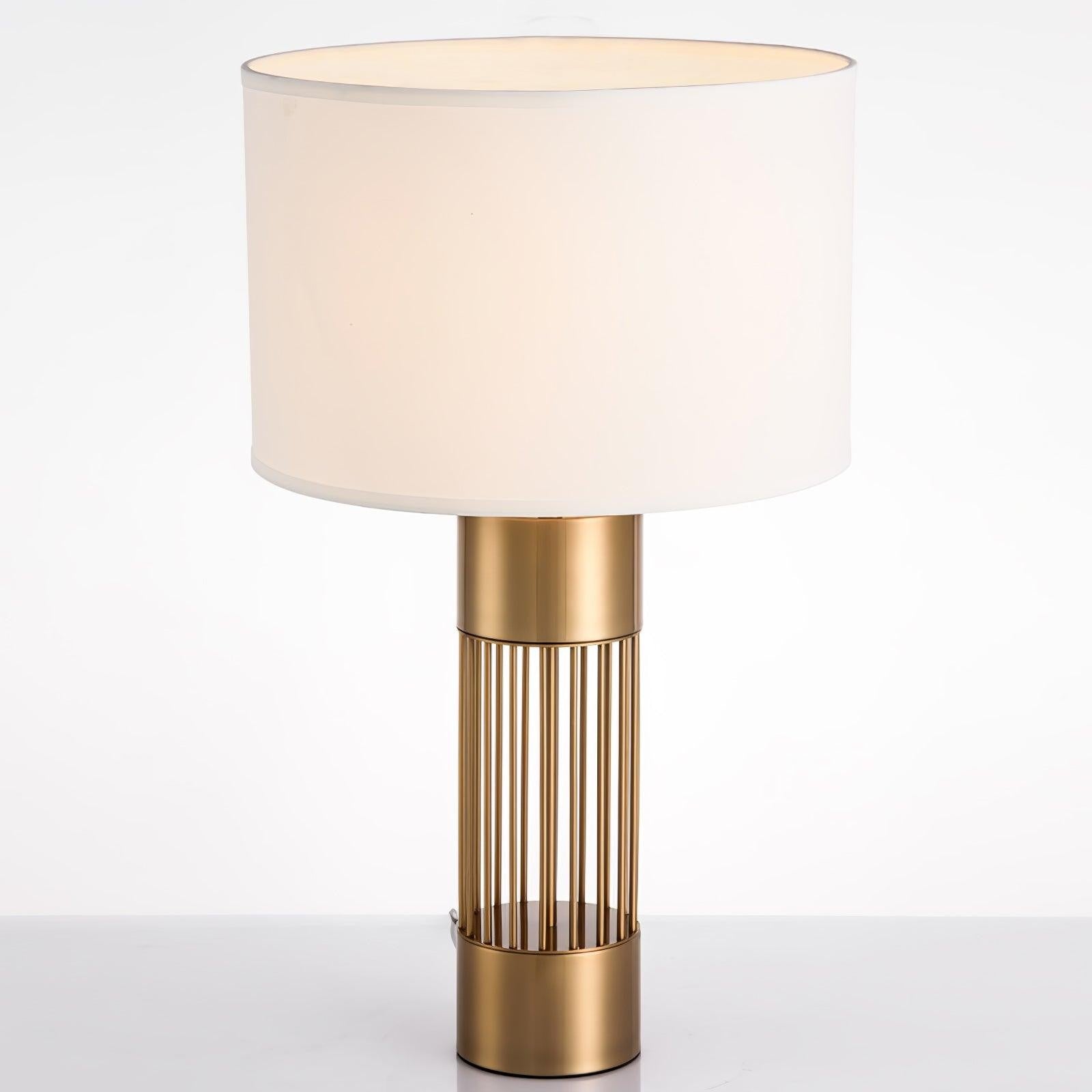 Nettle Hollow Metal Table Light, Bedside Table Lamp, detail 10