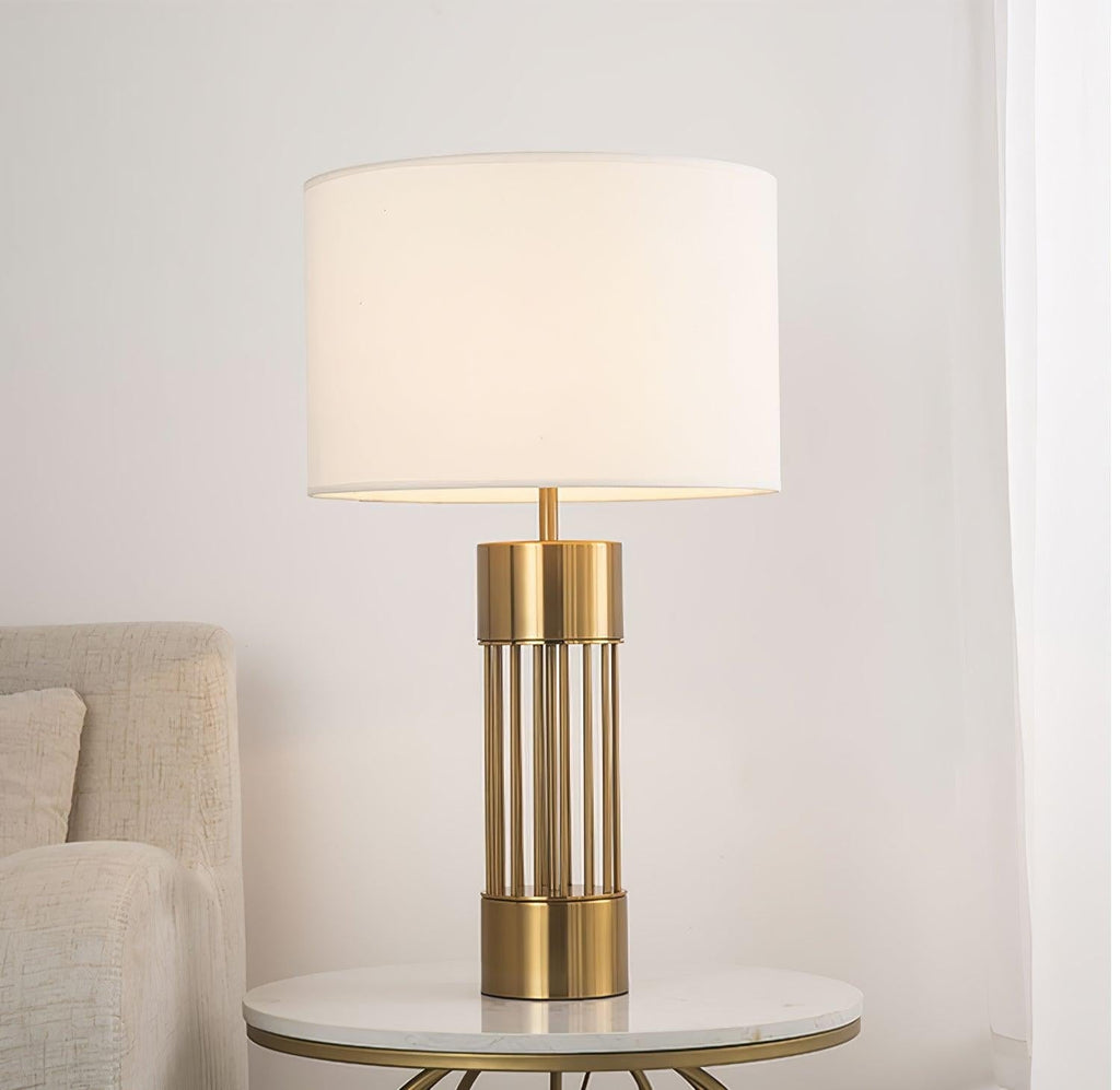 Nettle Hollow Metal Table Light, Bedside Table Lamp, detail 11