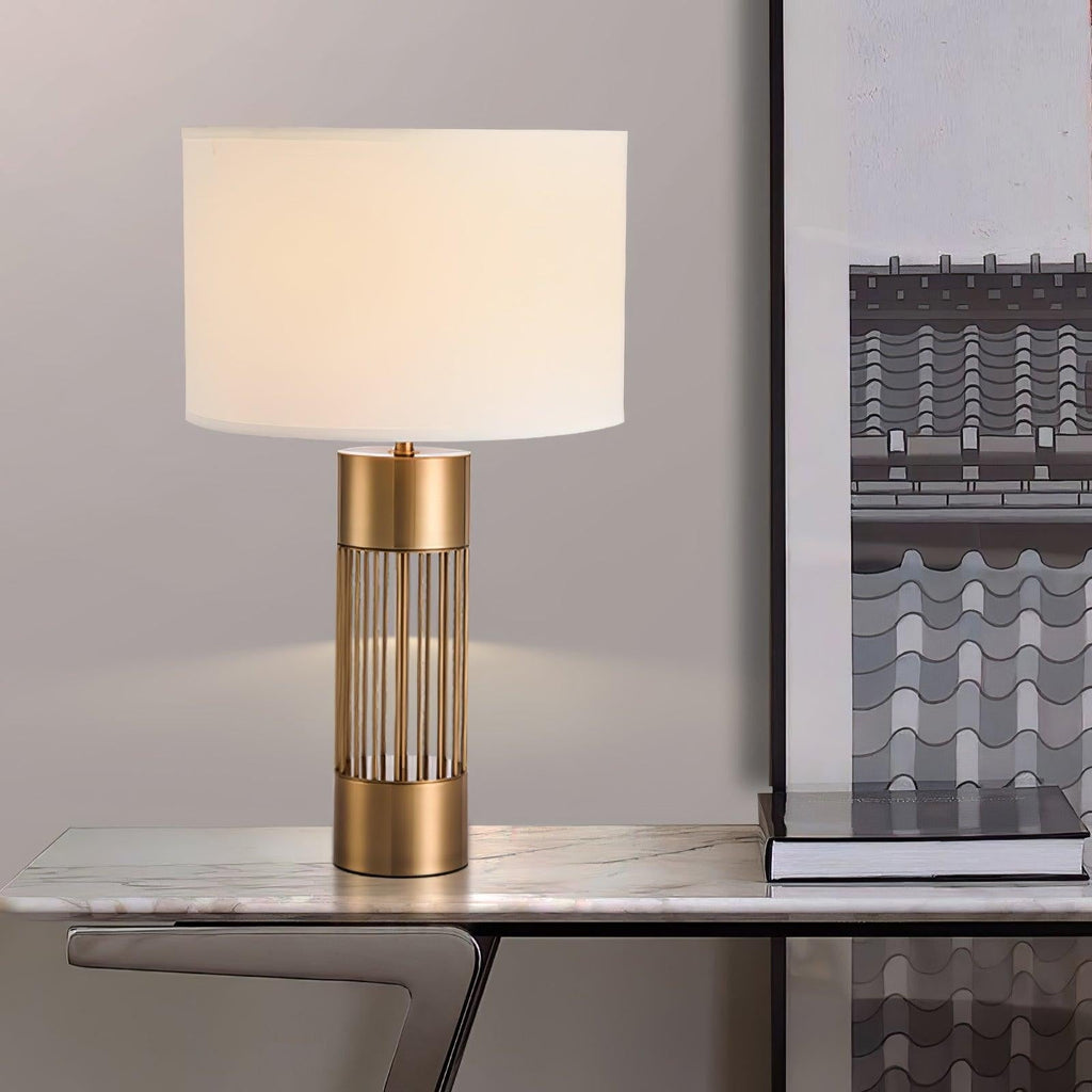 Nettle Hollow Metal Table Light, Bedside Table Lamp, detail 12
