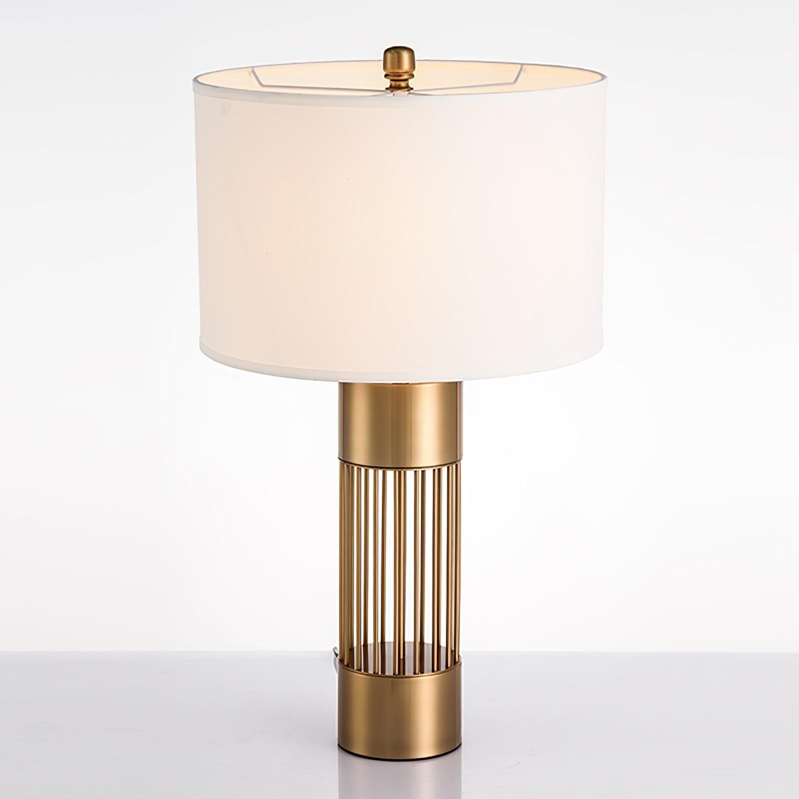 Nettle Hollow Metal Table Light, Bedside Table Lamp, detail 15