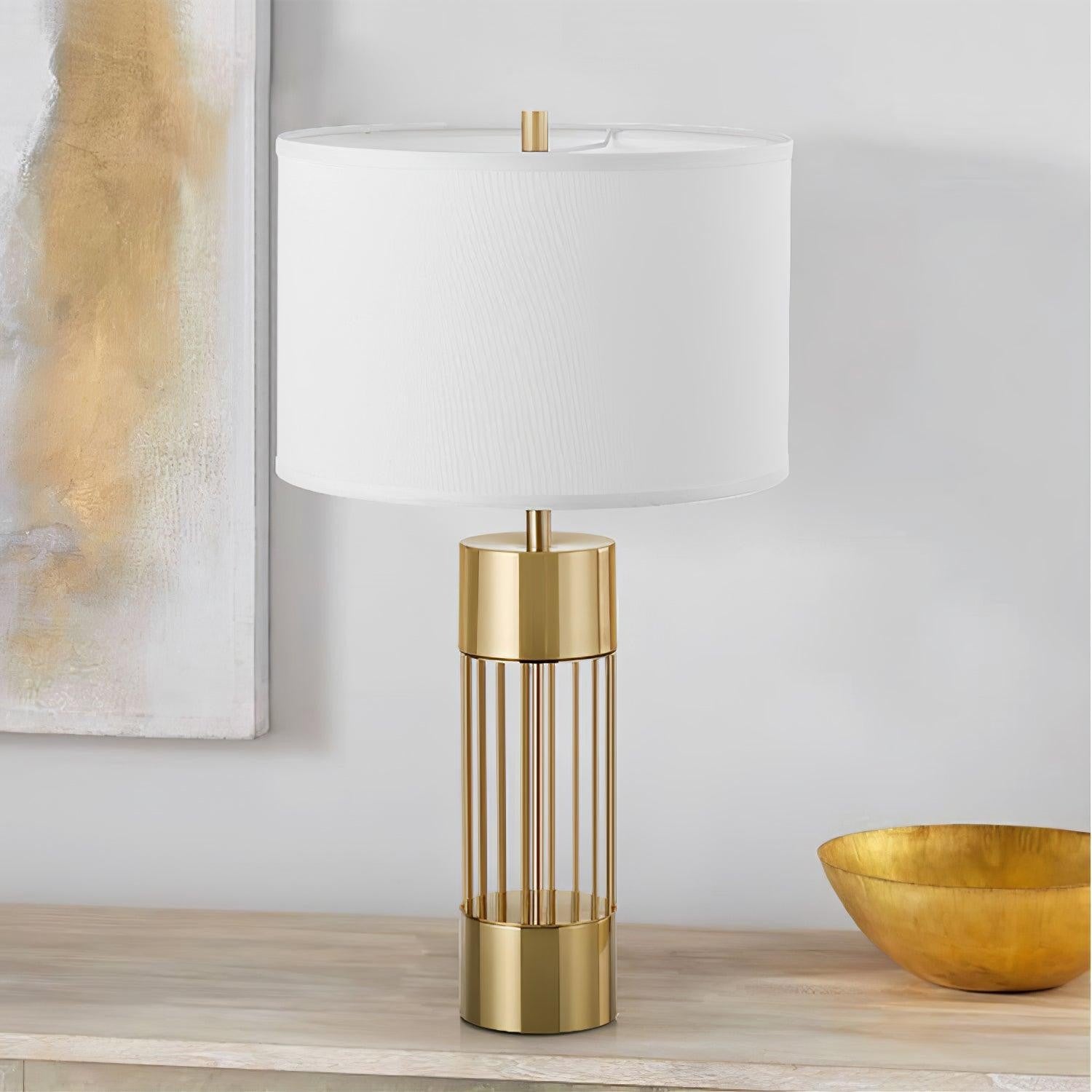 Nettle Hollow Metal Table Light, Bedside Table Lamp, detail 16