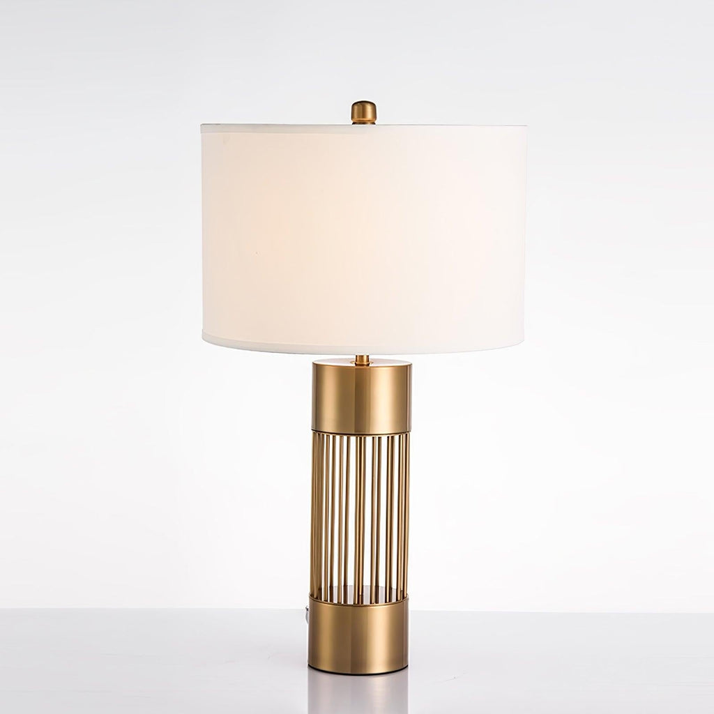 Nettle Hollow Metal Table Light, Bedside Table Lamp, detail 3