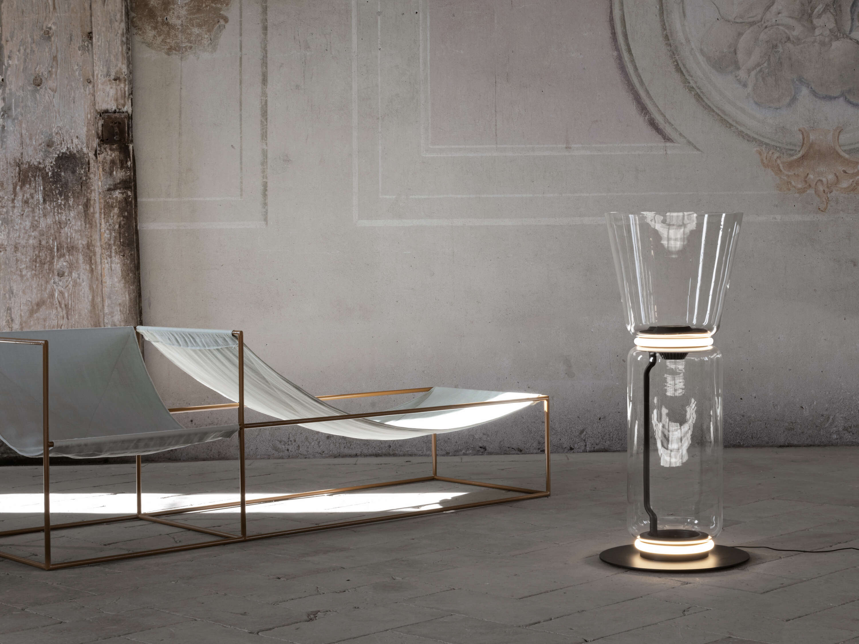 Bamboo Glass Floor Light, Floor Lamp, detail 85