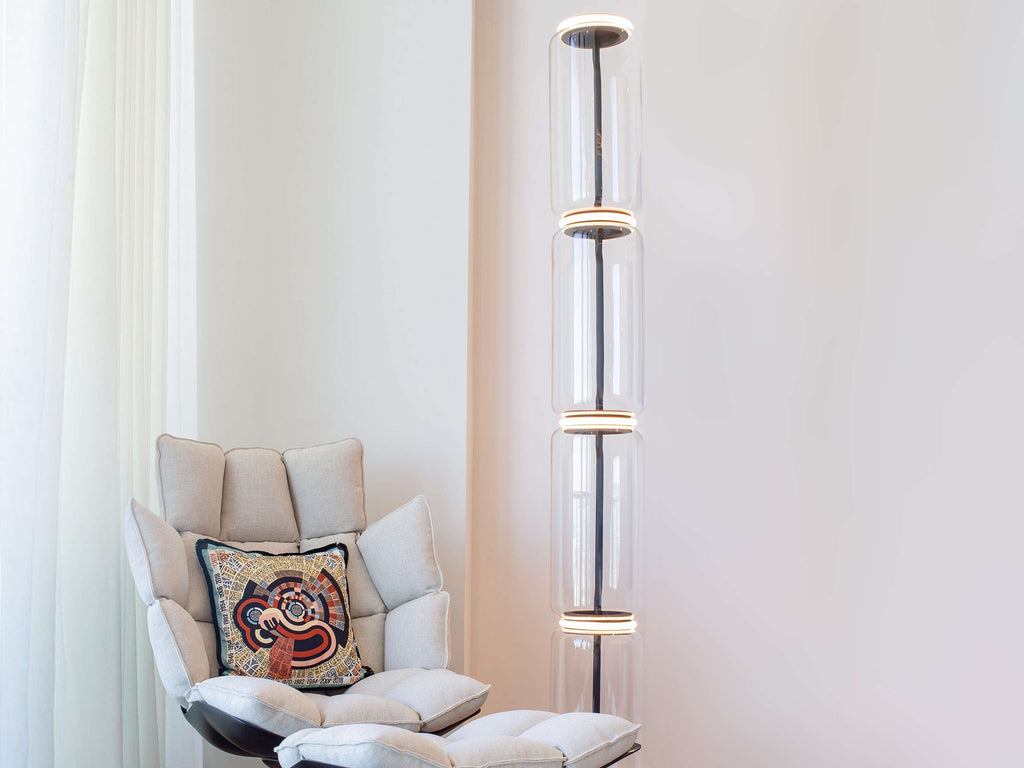 Bamboo Glass Floor Light, Floor Lamp, detail 64