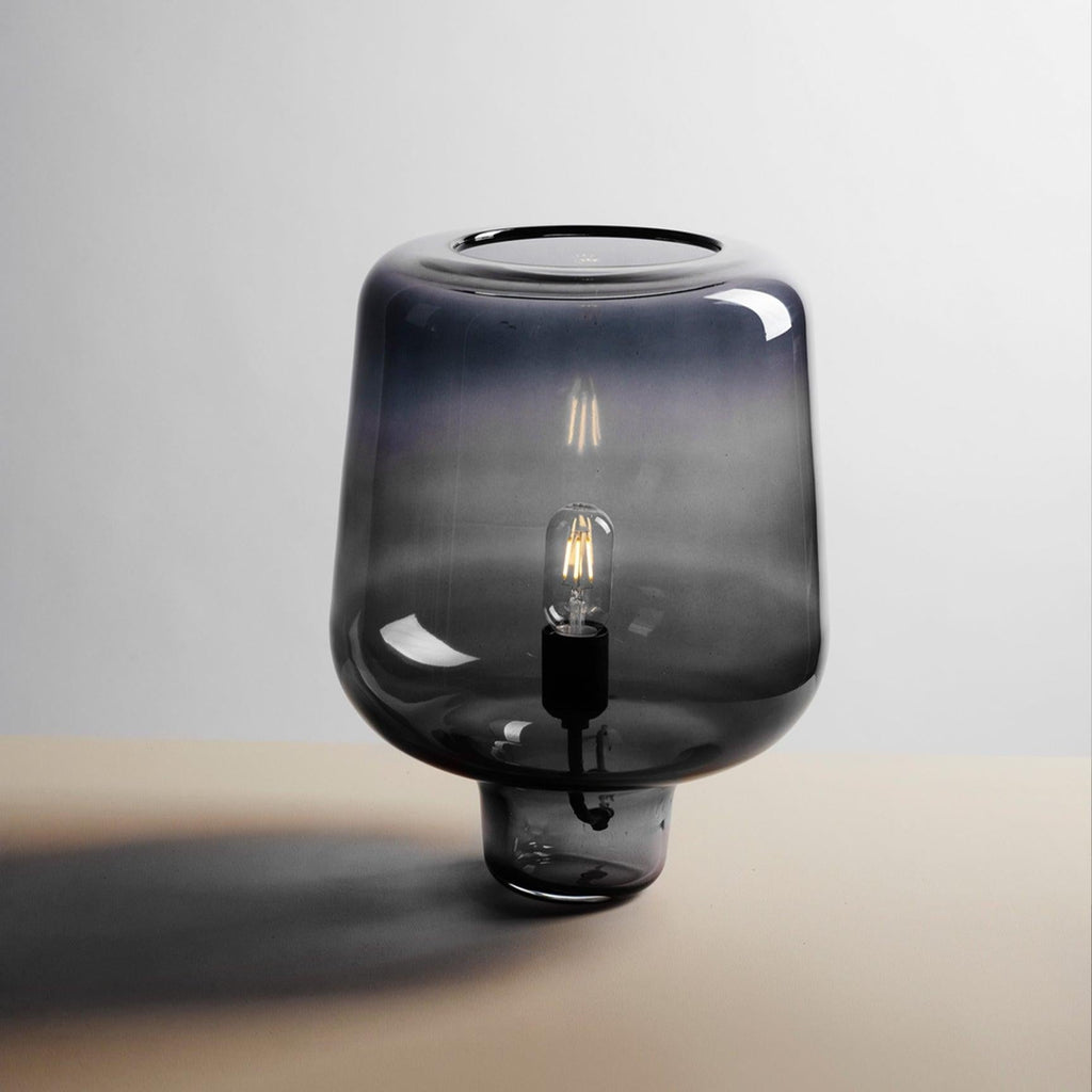 Noctra Glass Lantern Table Light, Bedside Table Lamp, detail 19