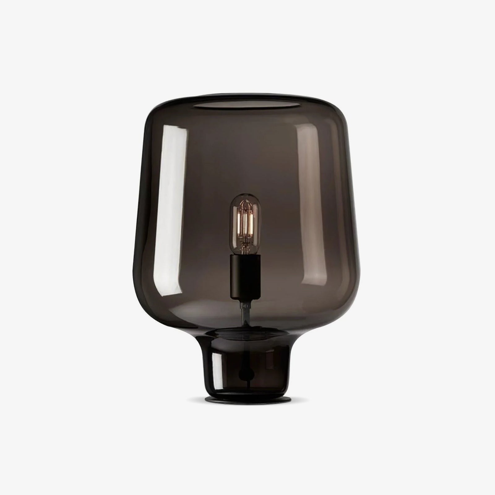 Noctra Glass Lantern Table Light, Bedside Table Lamp, detail 2