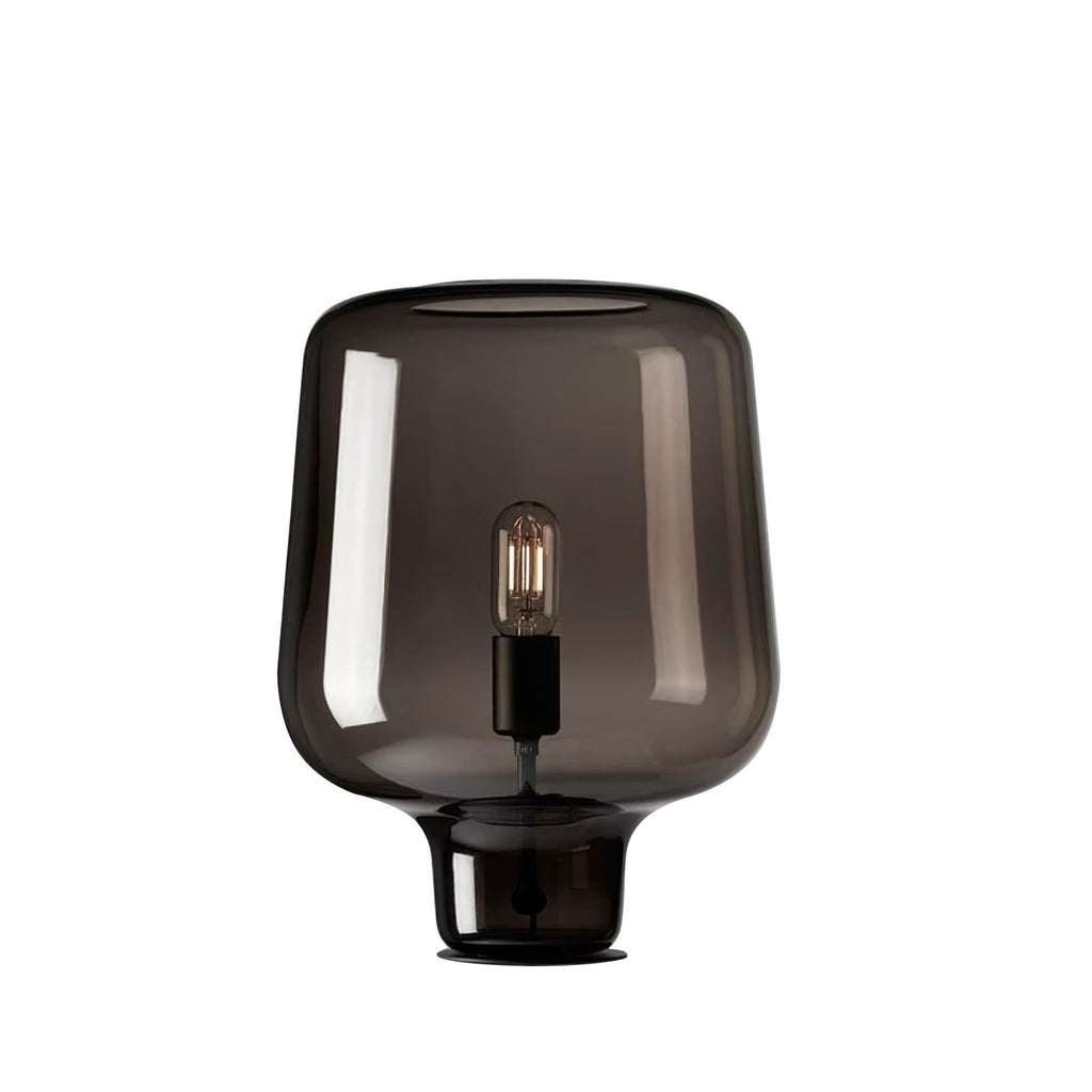 Noctra Glass Lantern Table Light, Bedside Table Lamp, detail 26