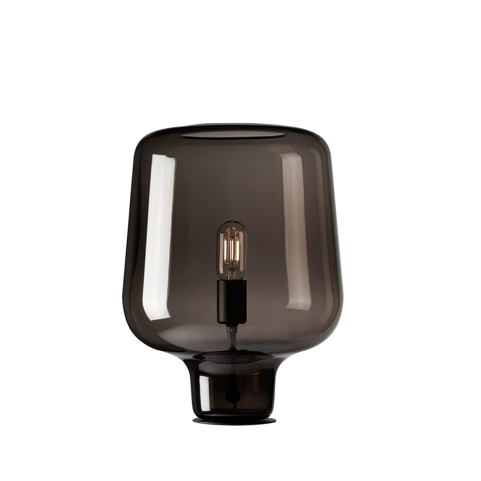 Noctra Glass Lantern Table Light, Bedside Table Lamp, detail 26