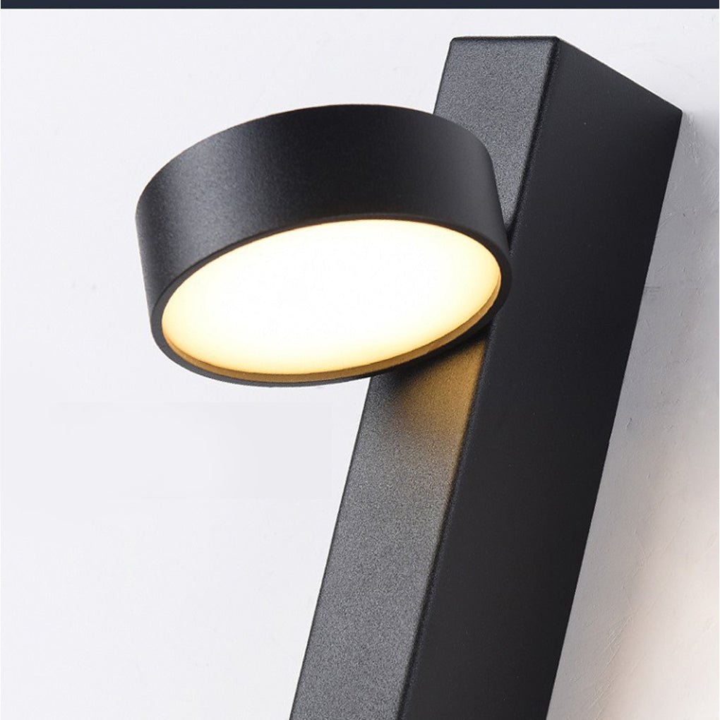Nordic 180° Rotatable Adjustable LED Rotary Switch Wall Light for Bedside Aisle, Bedroom Wall Sconce, detail 9