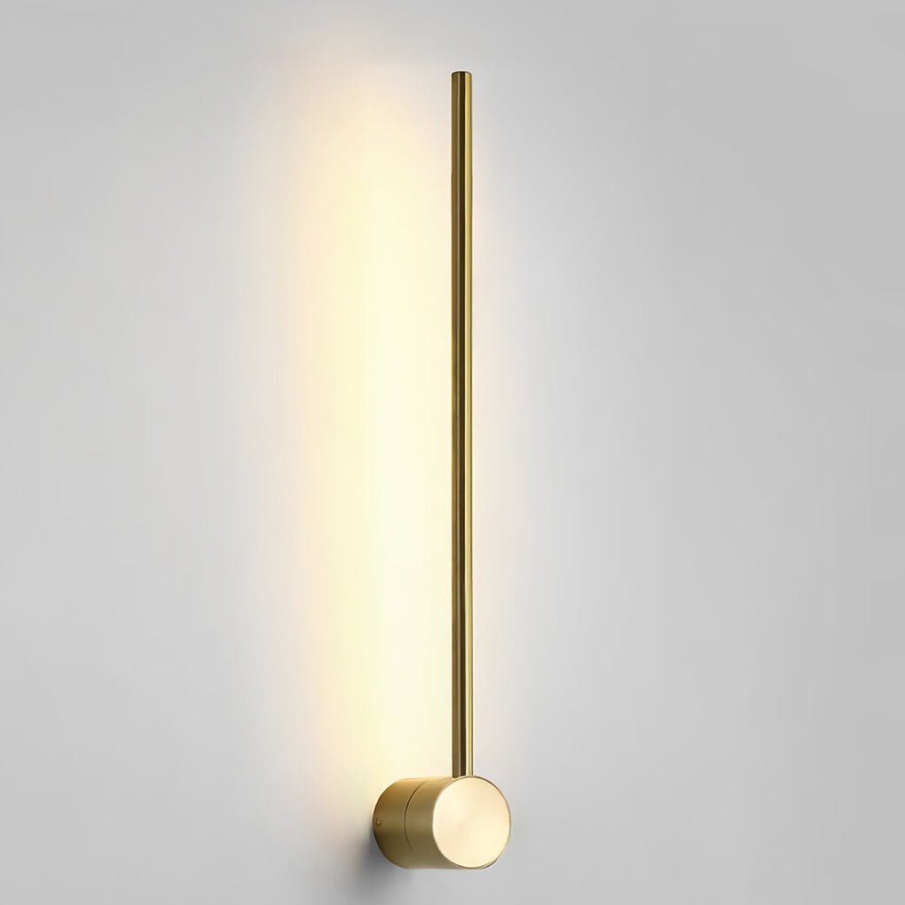 Nordic Linear Ultra-thin Long Strip LED Wall Light for Bedside Background Wall, Hardwired Wall Sconce, detail 7