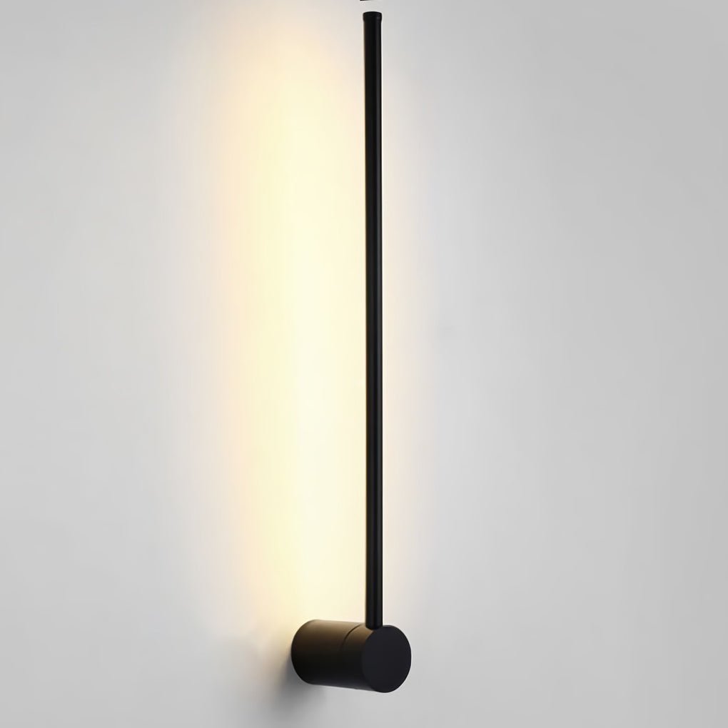 Nordic Linear Ultra-thin Long Strip LED Wall Light for Bedside Background Wall, Hardwired Wall Sconce, detail 5