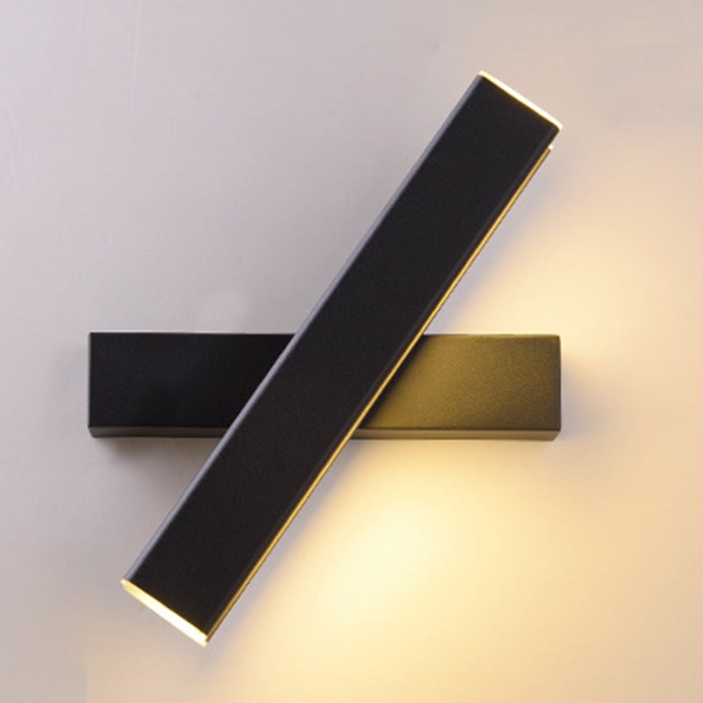 Nordic Clean-Lined 360° Rotatable LED Wall Light for Bedside Corridor Aisle, Bedroom Wall Sconce, detail 5