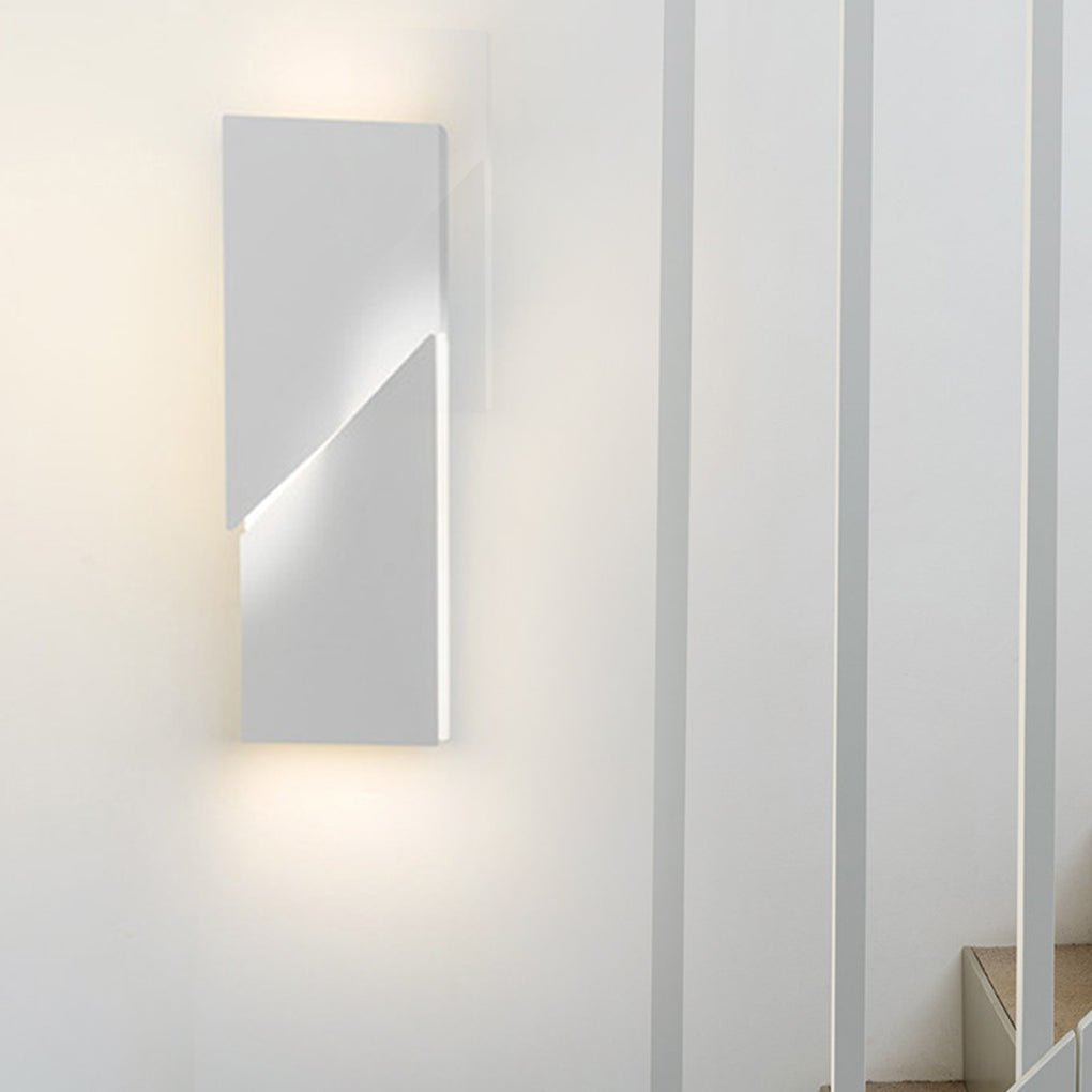 Nordic Clean-Lined Art Geometric Design Stepless Dimming LED Wall Light for Living Room, Bedroom Wall Sconce, detail 7