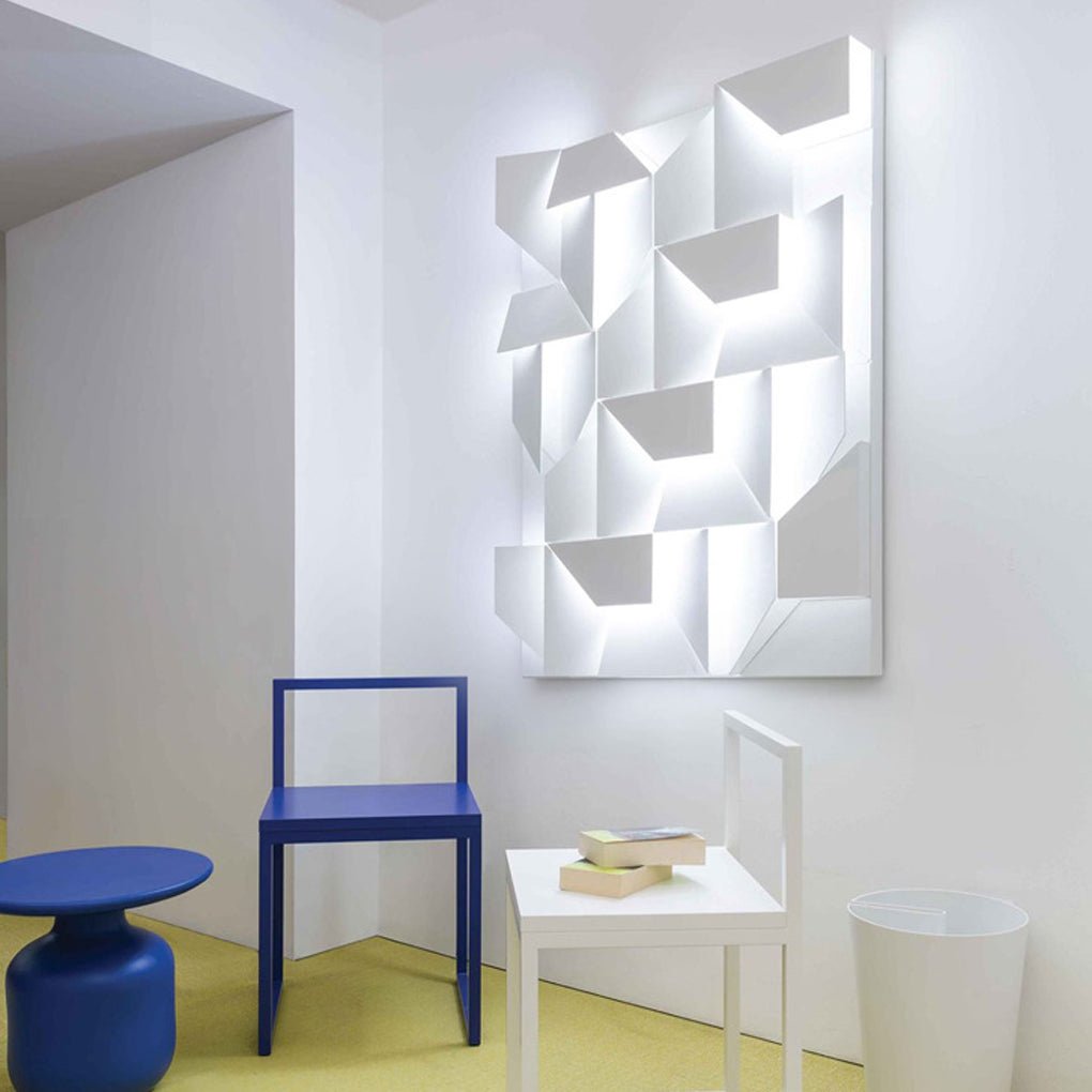 Nordic Clean-Lined Art Geometric Design Stepless Dimming LED Wall Light for Living Room, Bedroom Wall Sconce, detail 2