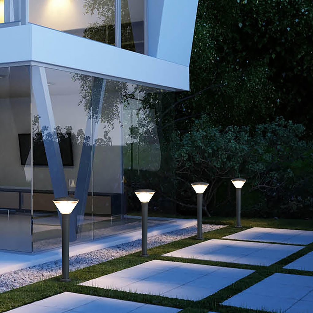 Circular LED Waterproof Nordic Sconces Wall Light Exterior Lights Path Lights, Outdoor Wall Light, detail 6