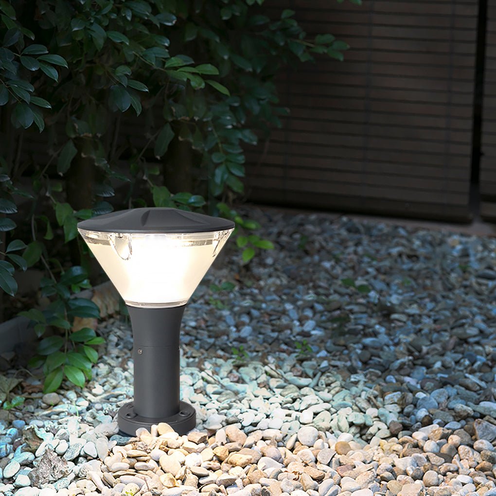 Circular LED Waterproof Nordic Sconces Wall Light Exterior Lights Path Lights, Outdoor Wall Light, detail 4