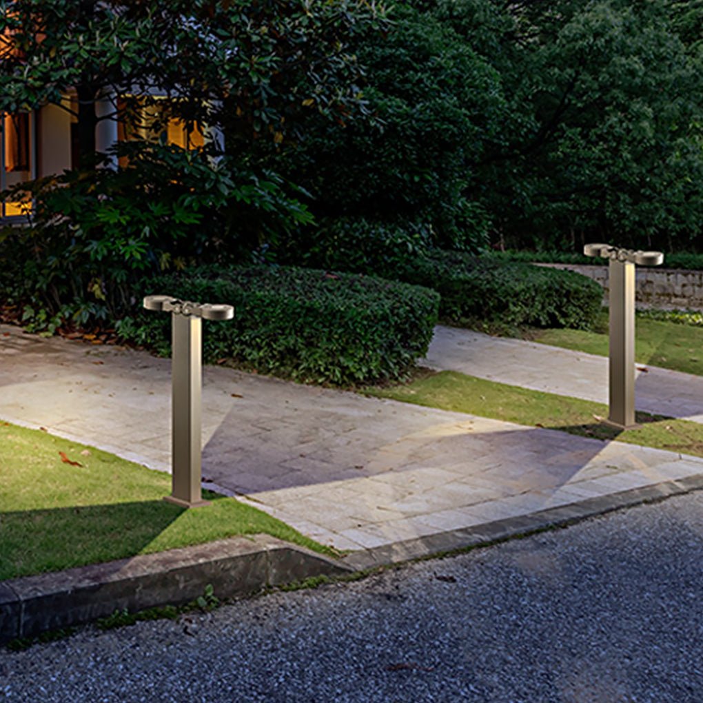 Nordic Clean-Lined Waterproof Exterior LED Garden Lawn Light Landscape Lighting, Outdoor Wall Light, detail 6