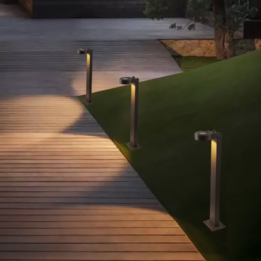 Nordic Clean-Lined Waterproof Exterior LED Garden Lawn Light Landscape Lighting, Outdoor Wall Light, detail 8