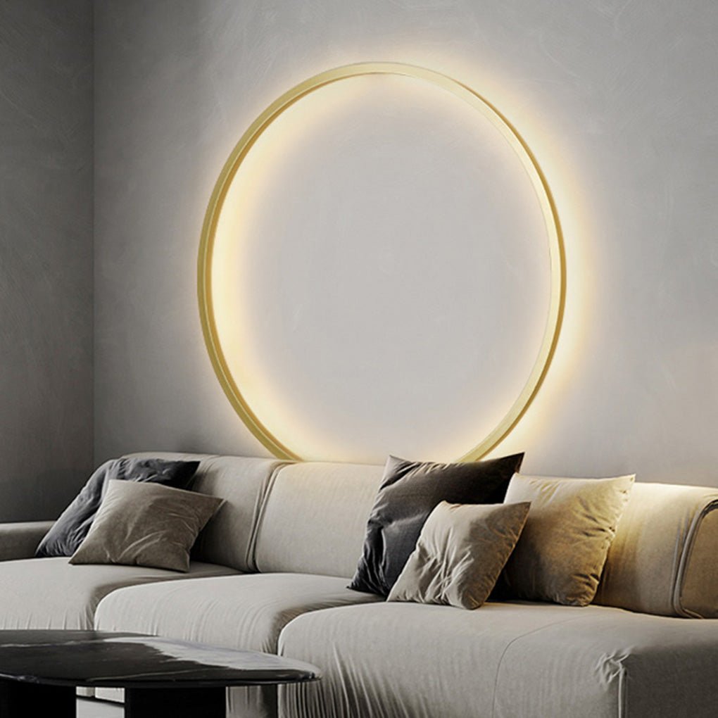 Nordic Clean-Lined Wiring Free Trichromatic Dimming Creative Atmosphere Wall Light, Bedroom Wall Sconce, detail 10