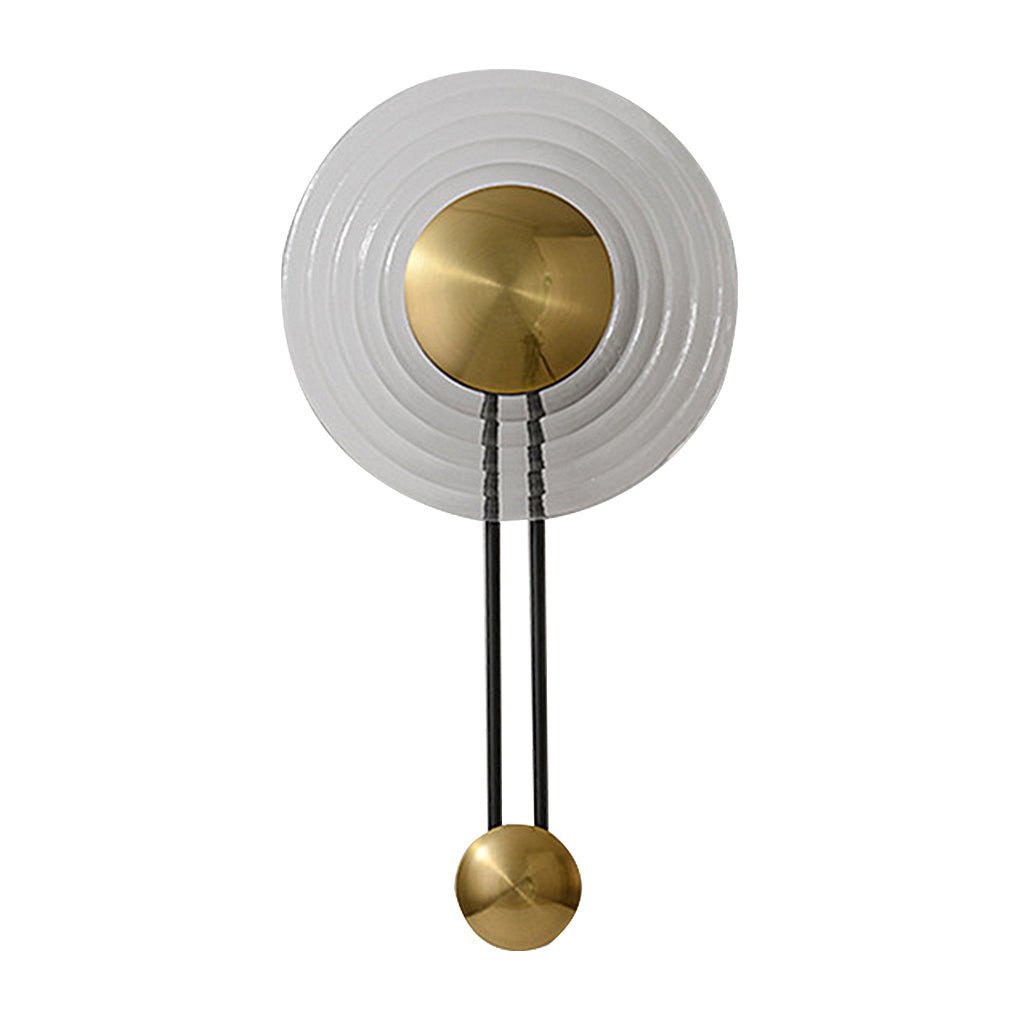 Nordic Unique Corrugated Ripple Glass Ins Aisle Bedside Decorative LED Wall Light, Bedroom Wall Sconce, detail 6