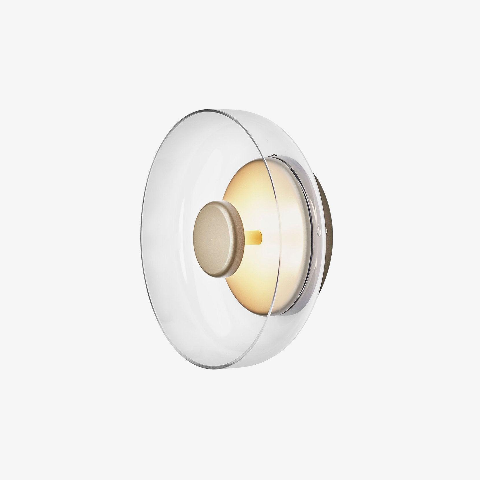 Blossi Wall Light - Dia 10cm x H 23cm Brass, Hardwired Wall Sconce, detail 8