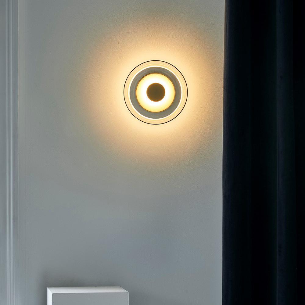 Blossi Wall Light - Dia 10cm x H 23cm Brass, Hardwired Wall Sconce, detail 6