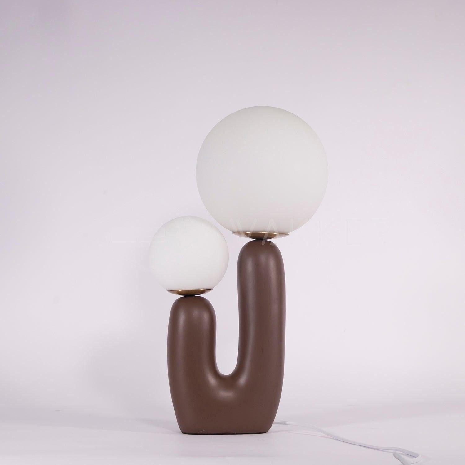 Oo Smooth Resin Table Light, Bedside Table Lamp, detail 13