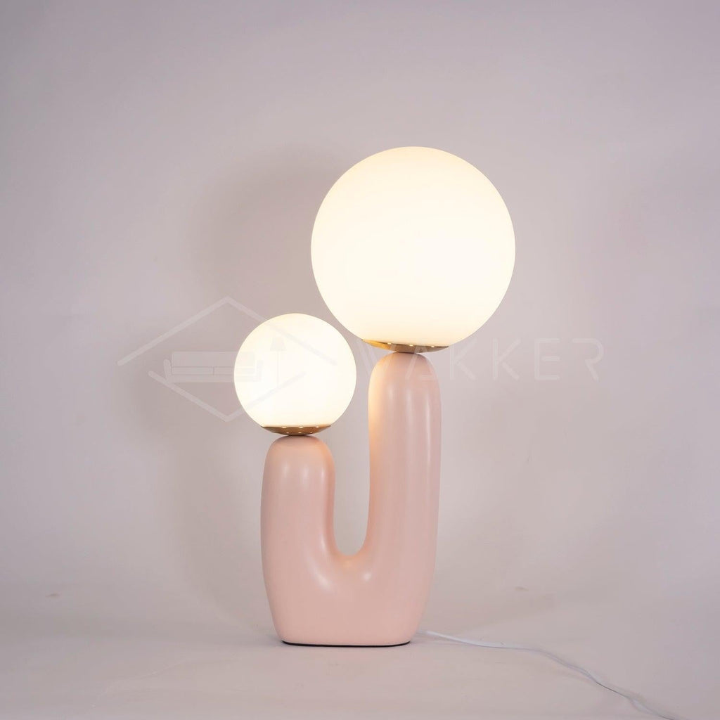 Oo Smooth Resin Table Light, Bedside Table Lamp, detail 15