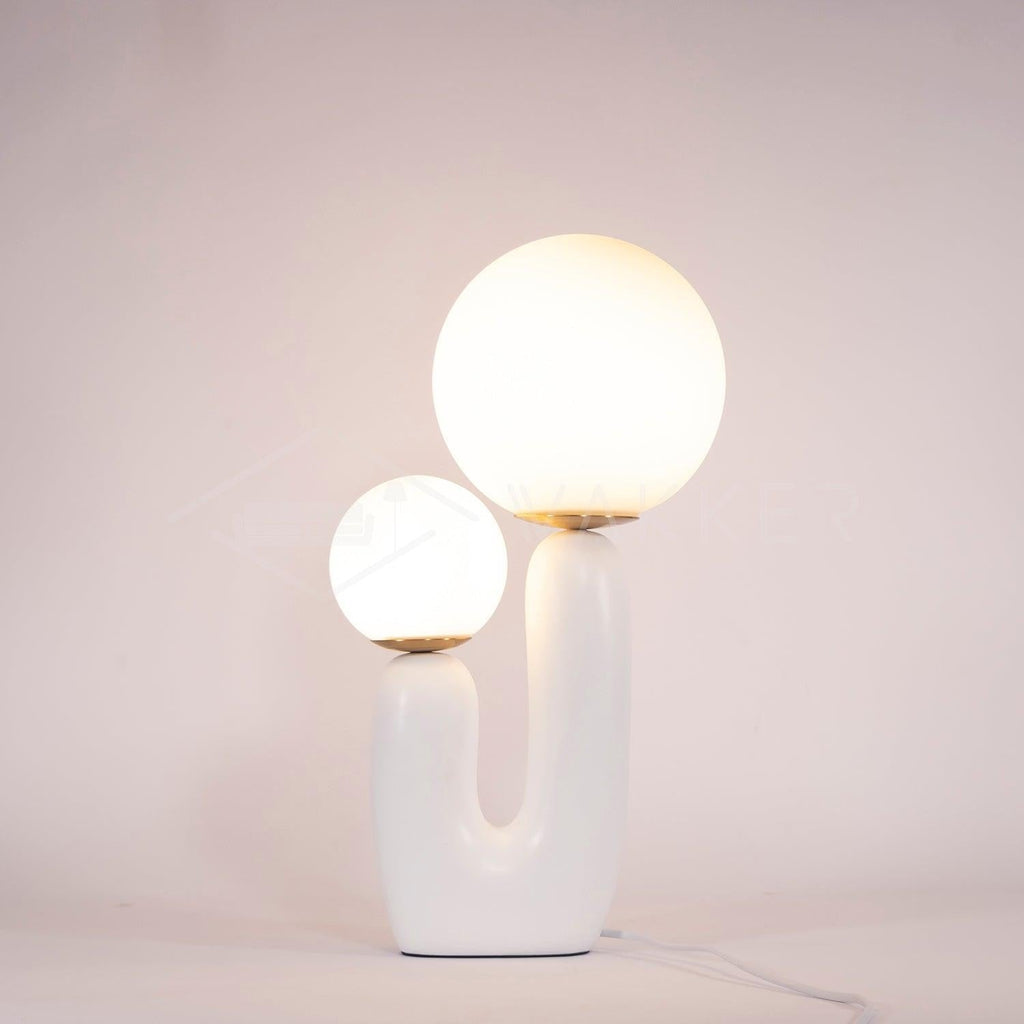 Oo Smooth Resin Table Light, Bedside Table Lamp, detail 17