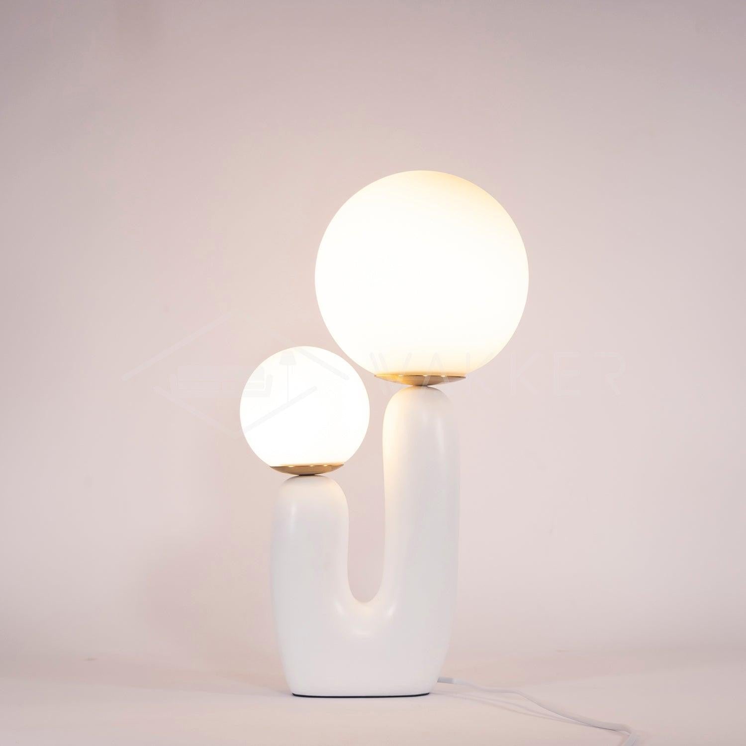 Oo Smooth Resin Table Light, Bedside Table Lamp, detail 17