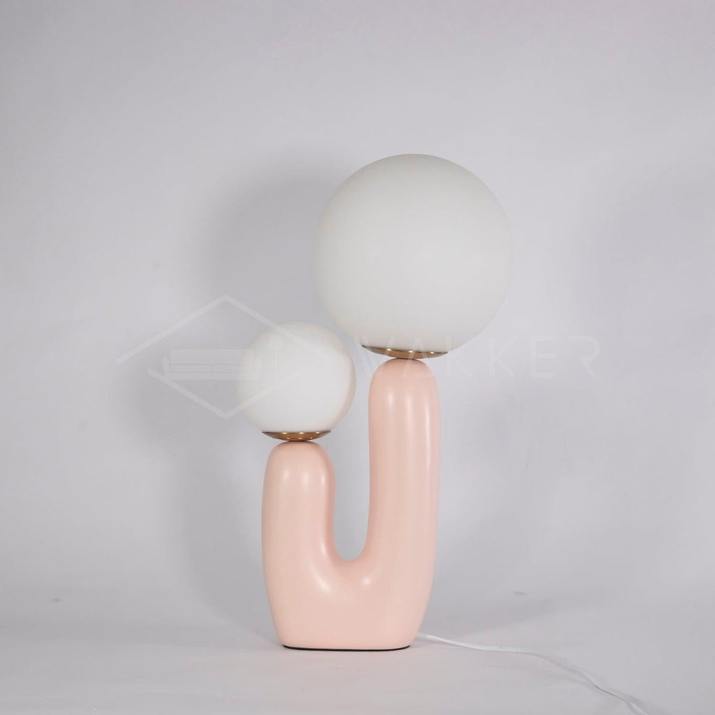 Oo Smooth Resin Table Light, Bedside Table Lamp, detail 2