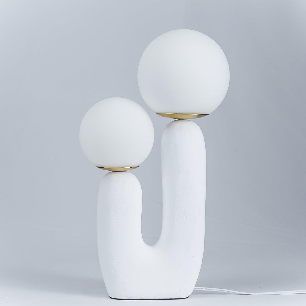 Oo Textured Resin Table Light, Bedside Table Lamp, detail 28