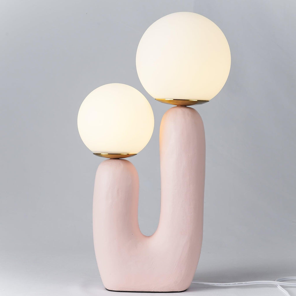 Oo Textured Resin Table Light, Bedside Table Lamp, detail 2