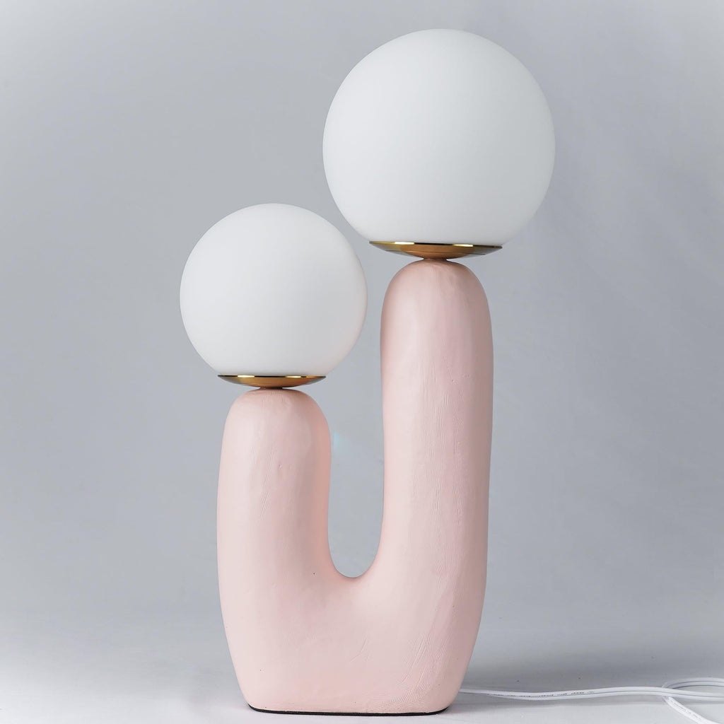 Oo Textured Resin Table Light, Bedside Table Lamp, detail 37