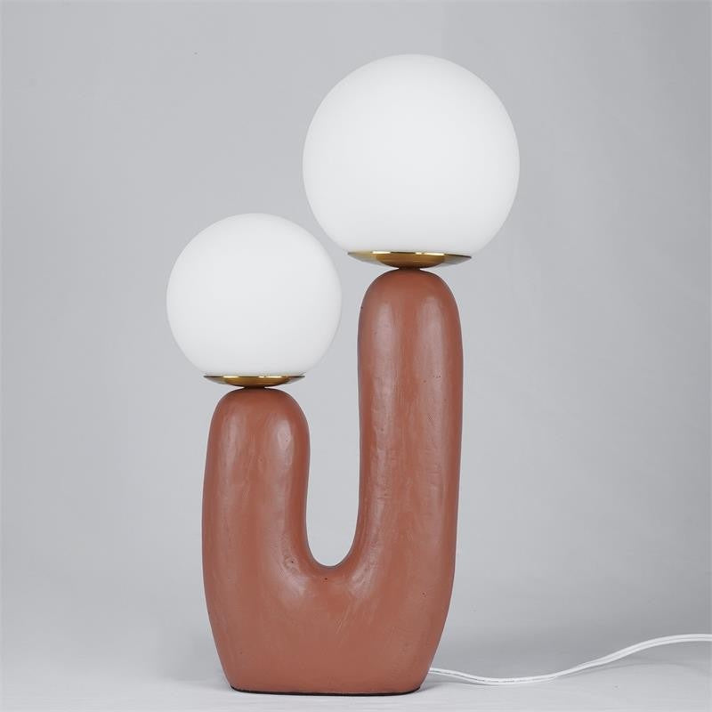 Oo Textured Resin Table Light, Bedside Table Lamp, detail 44