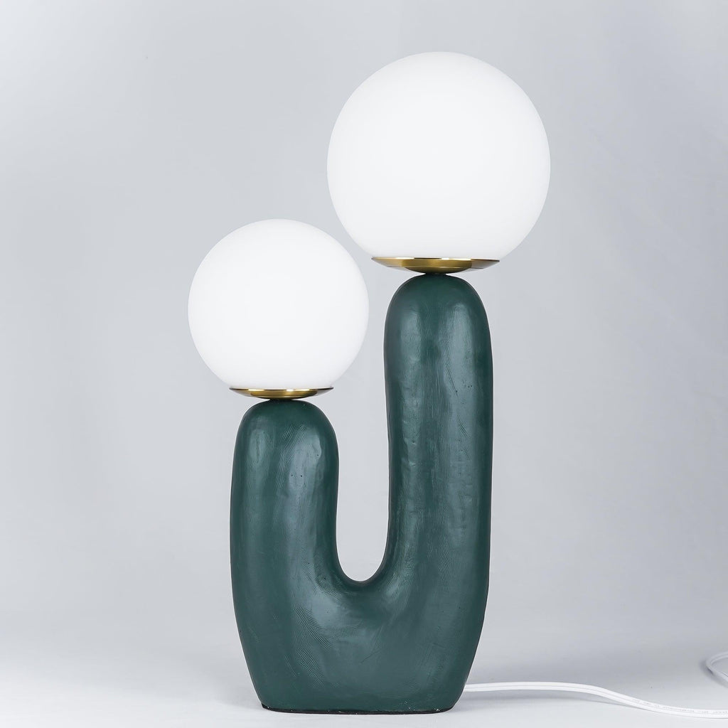 Oo Textured Resin Table Light, Bedside Table Lamp, detail 45
