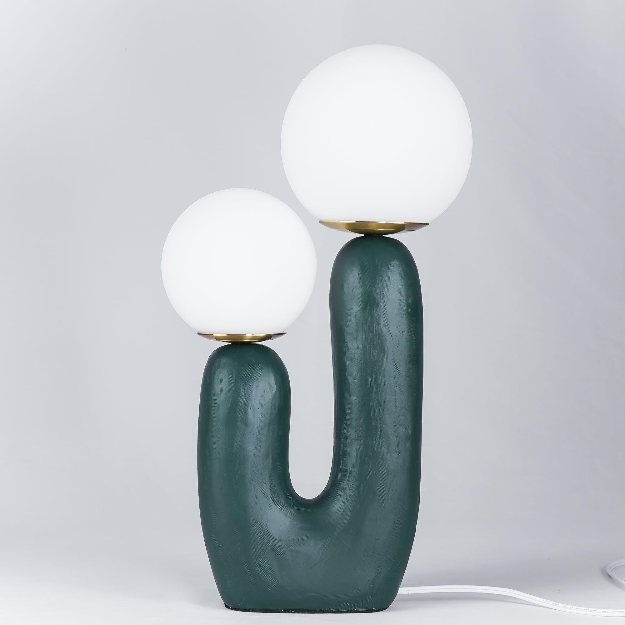 Oo Textured Resin Table Light, Bedside Table Lamp, detail 45