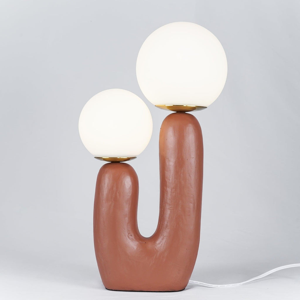 Oo Textured Resin Table Light, Bedside Table Lamp, detail 4