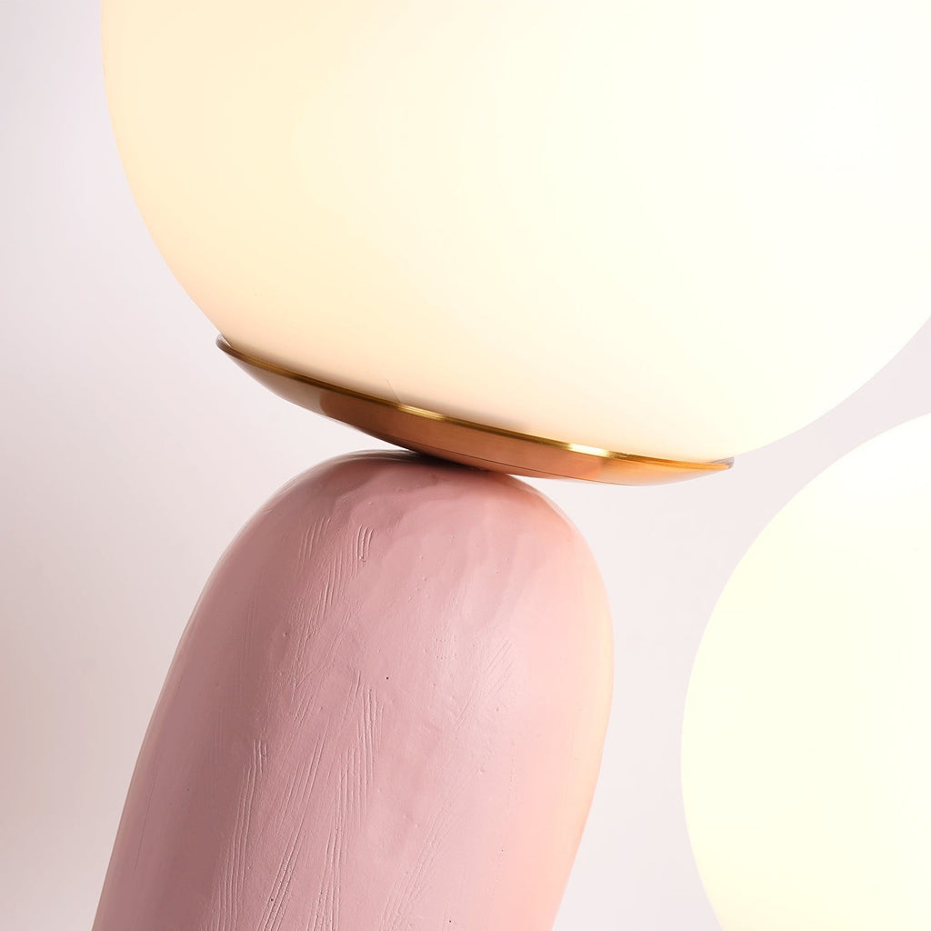 Oo Textured Resin Table Light, Bedside Table Lamp, detail 56