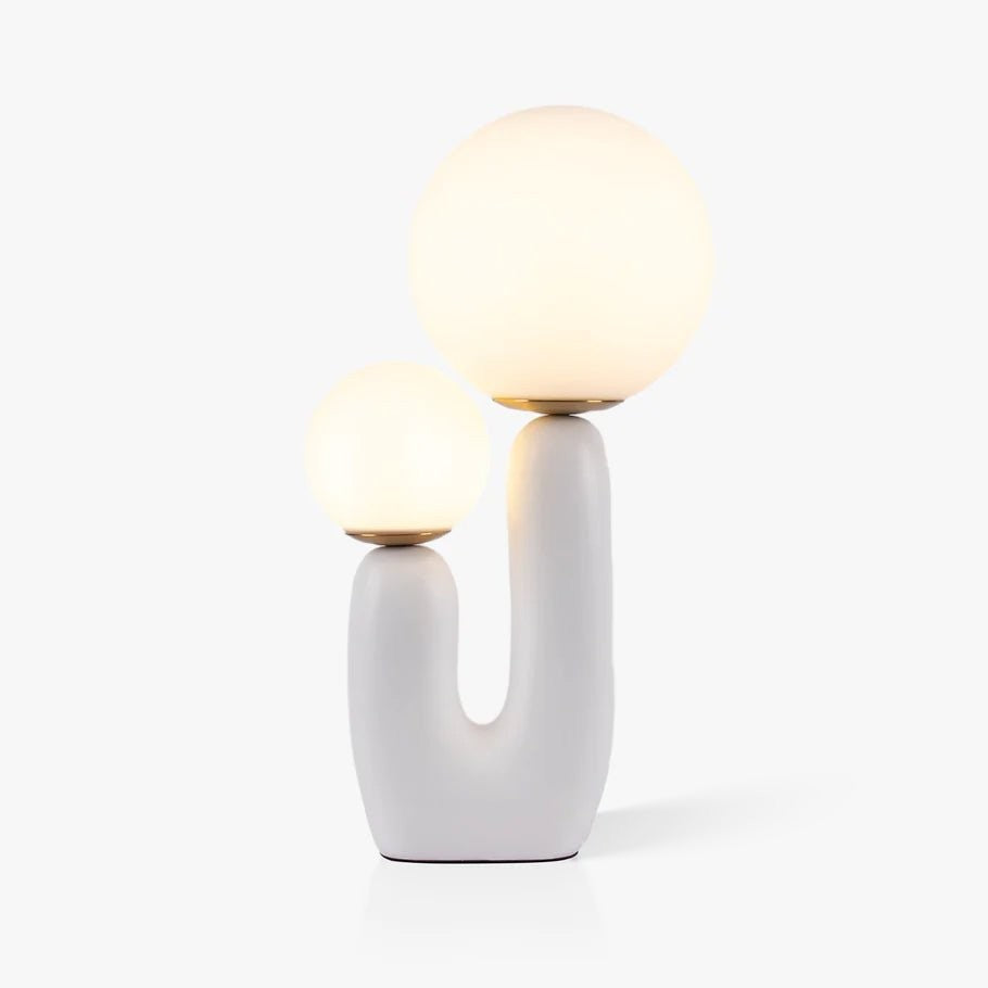 Oo Textured Resin Table Light, Bedside Table Lamp, detail 5
