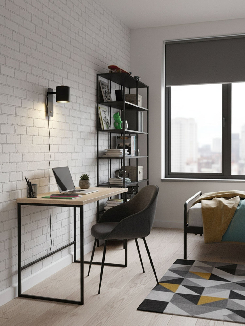 Orbit Plug-in Rotating Wall Light, Plug-In Wall Sconce, detail 14
