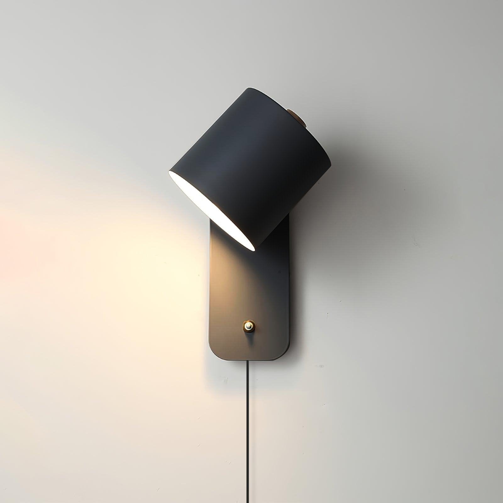 Orbit Plug-in Rotating Wall Light, Plug-In Wall Sconce, detail 4