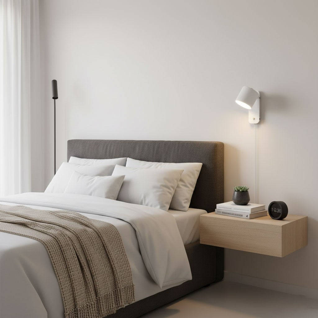 Orbit Plug-in Rotating Wall Light, Plug-In Wall Sconce, detail 9